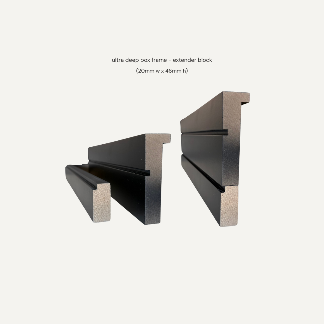 Ultra Deep Box Frame Extension Blocks