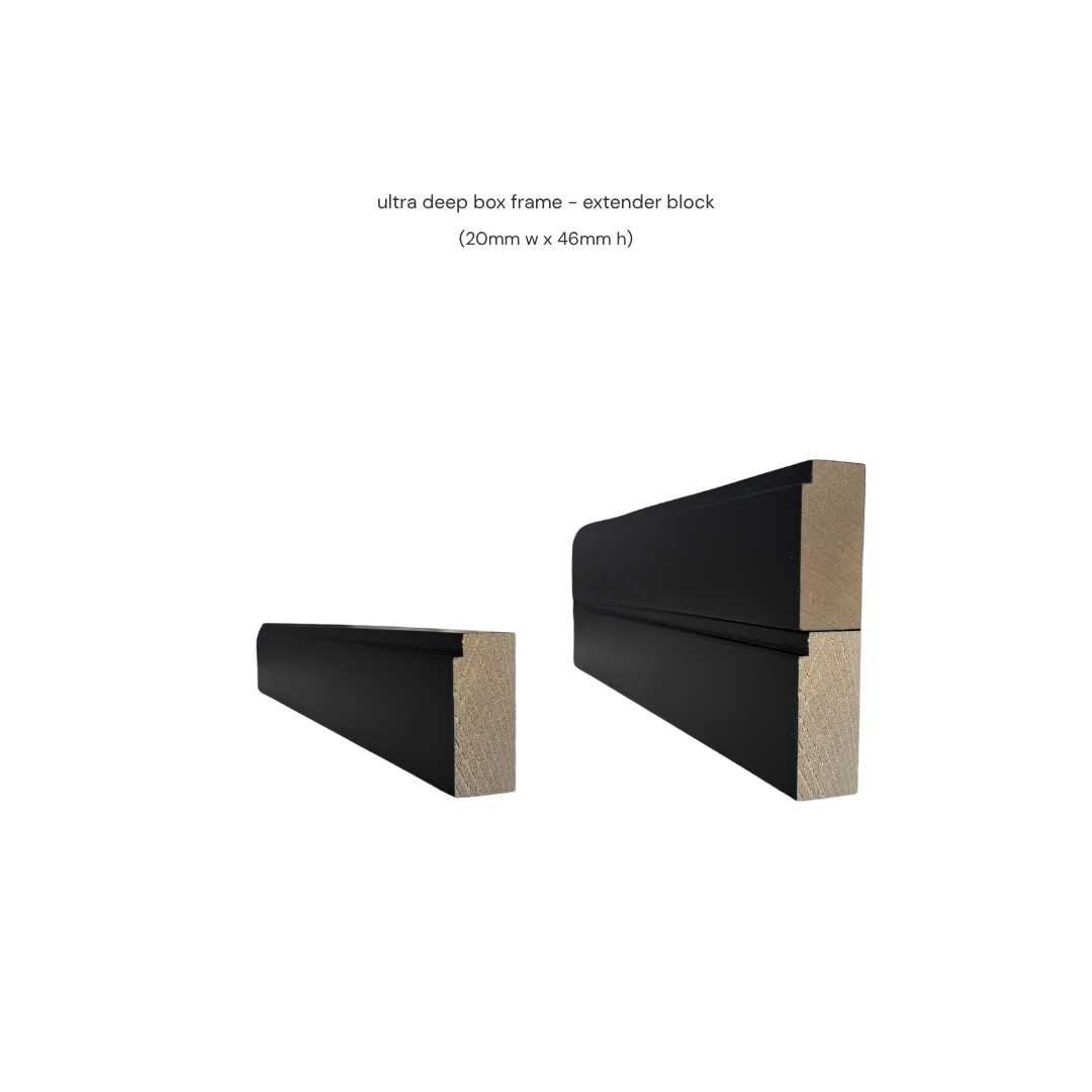 Ultra Deep Box Frame Extension Blocks