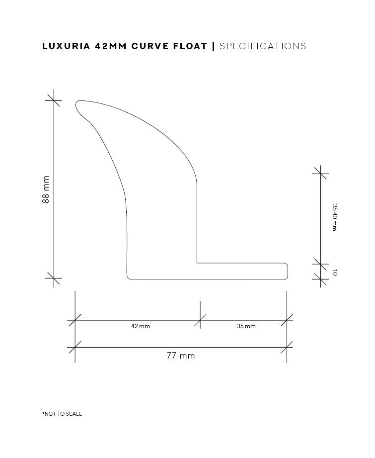 LUXURIA 42 FLOAT CURVE METALLIC