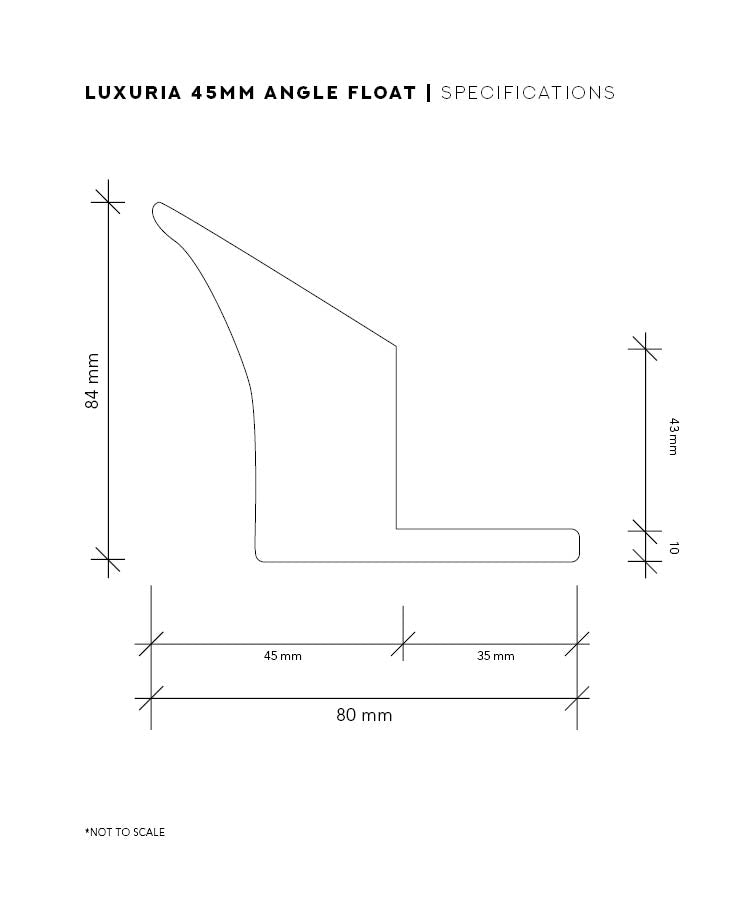 LUXURIA 45 FLOAT ANGLE